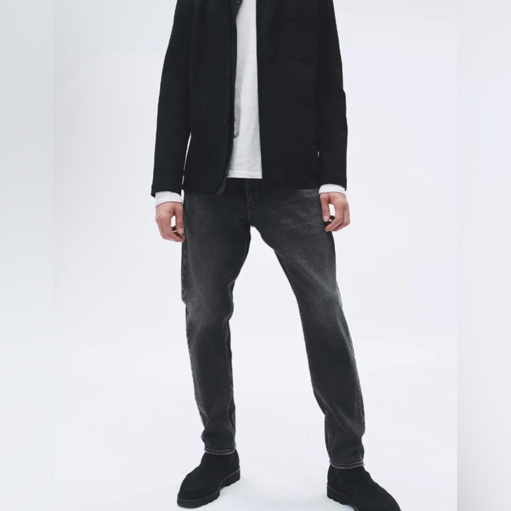 rag & bone Charcoal Men's Relaxed Jeans